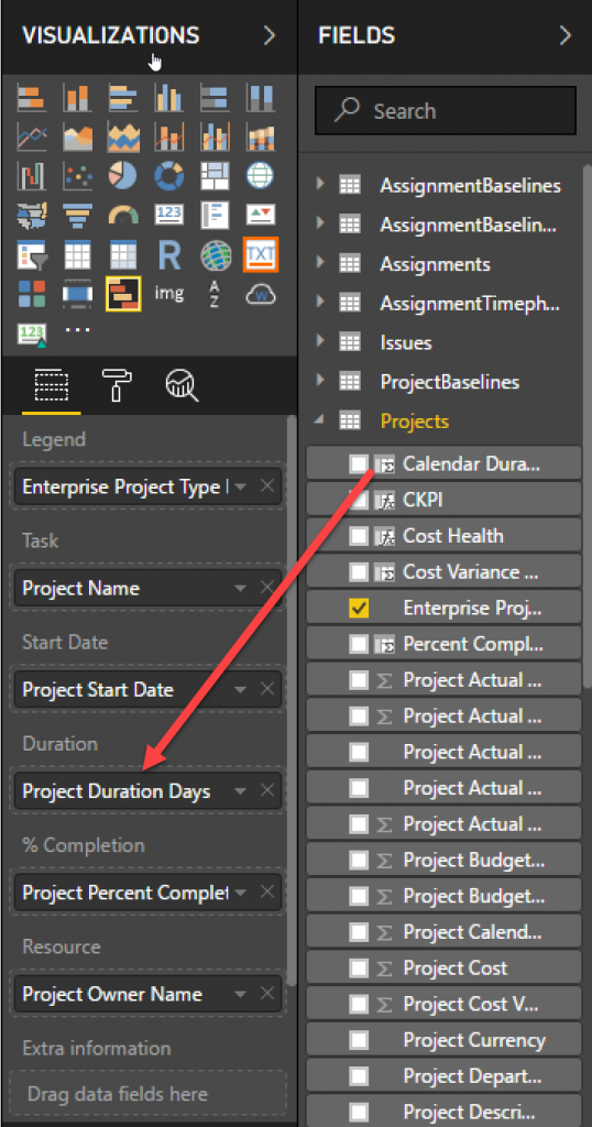 Power Bi Gantt Chart Milestones