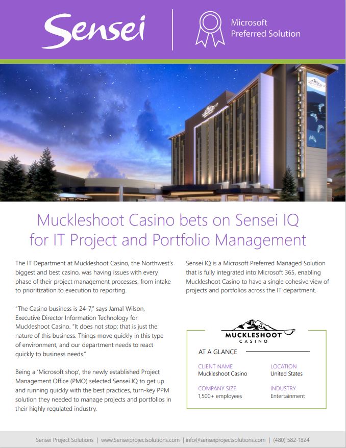 Muckleshoot Casino - Case Study